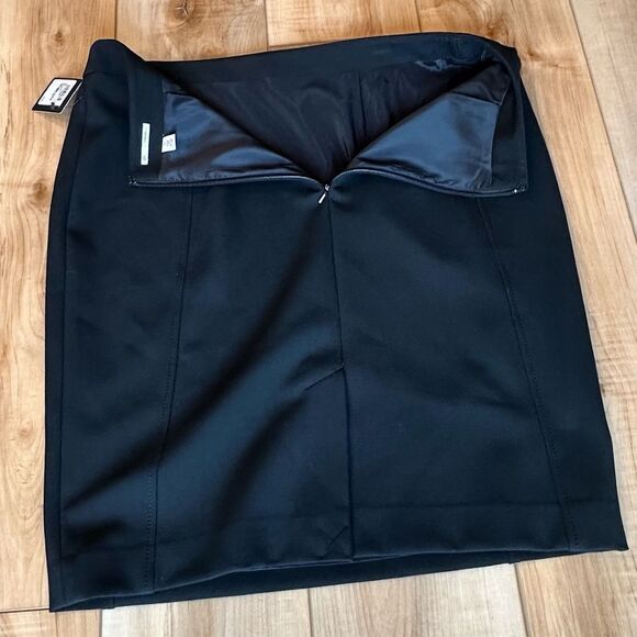 NWT Halogen Pencil Lined Skirt - Black Size 12 - Picture 10 of 12
